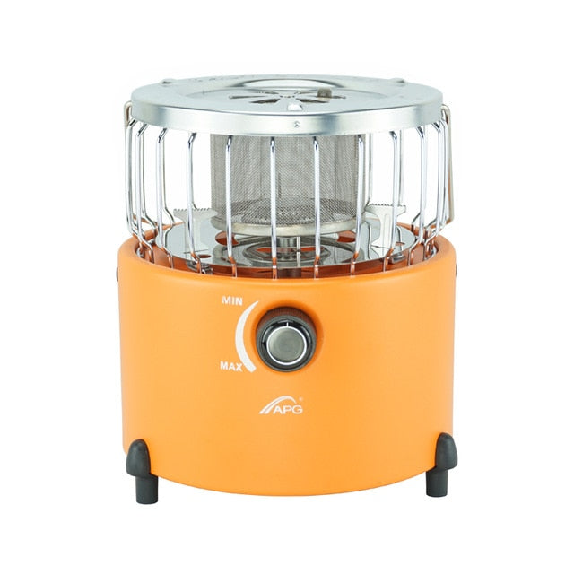 APG Portable 2 In 1 Camping Stove Gas Heater