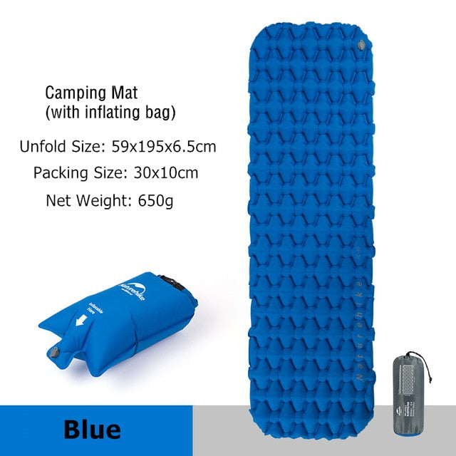 Naturehike Inflatable Mattress With Pillow Bag