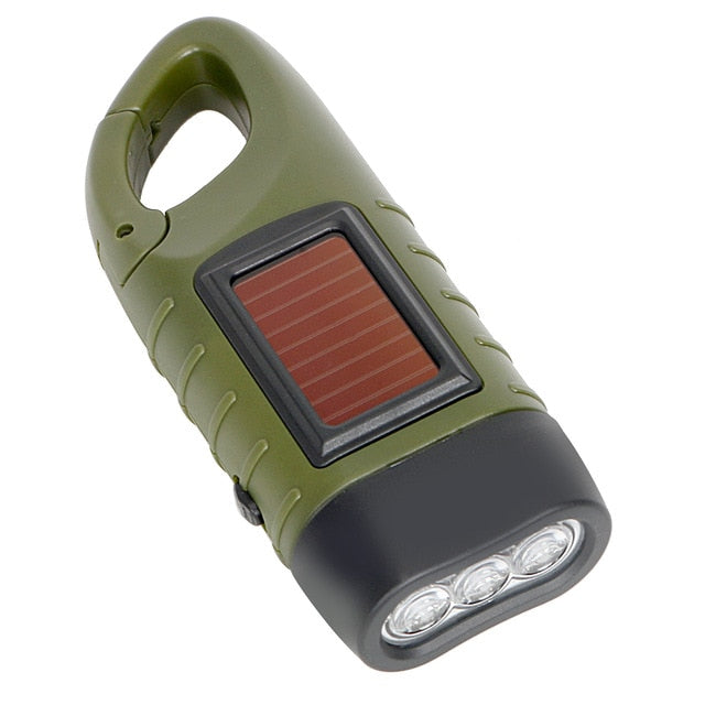 300 Lumen Hand Crank Dynamo Torch