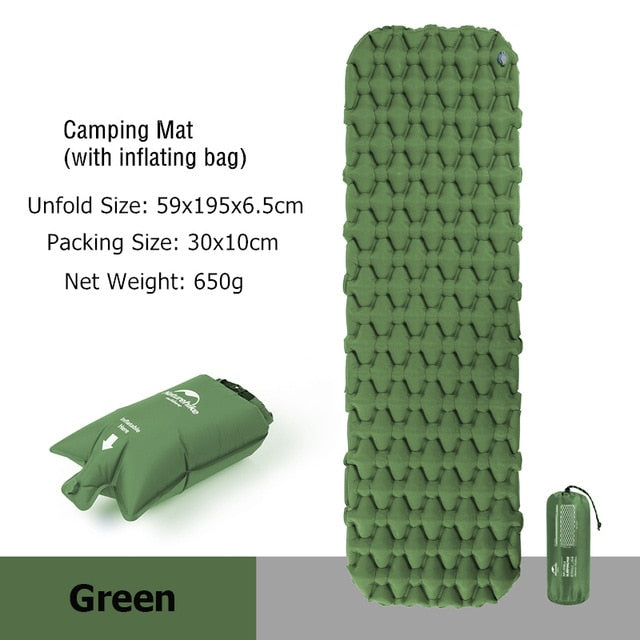 Naturehike Inflatable Mattress With Pillow Bag