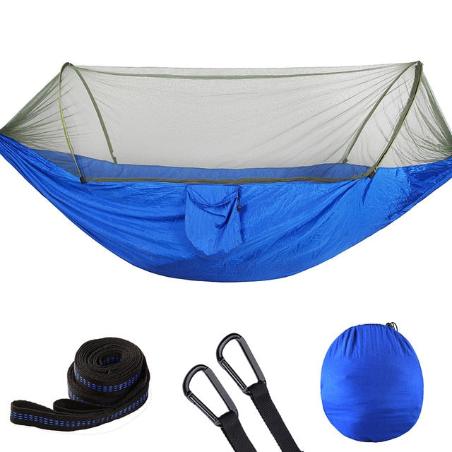 2021 Camping Hammock with Mosquito Net