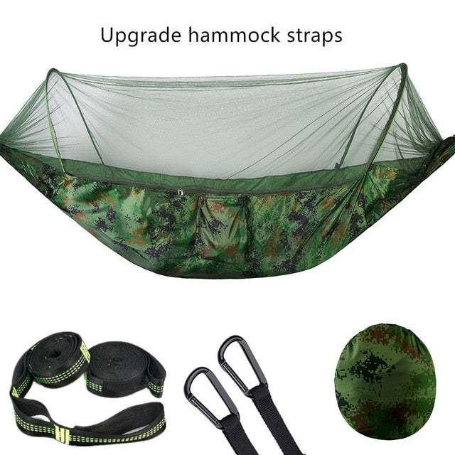 2021 Camping Hammock with Mosquito Net